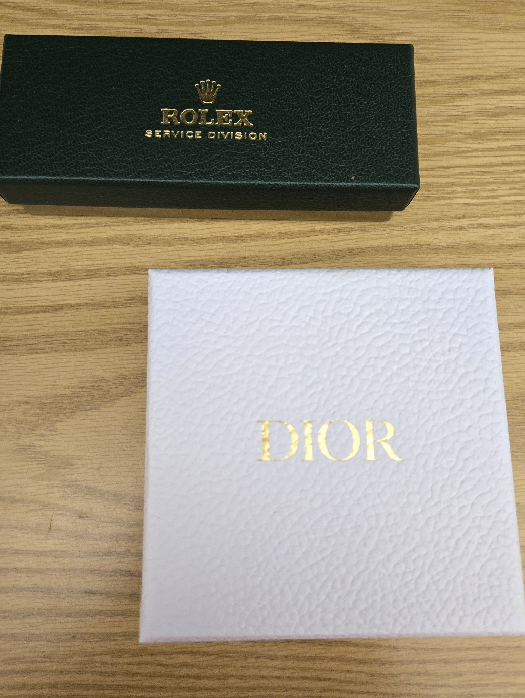 Designer Presentation Boxes To Use For Resale Dior  Rolex